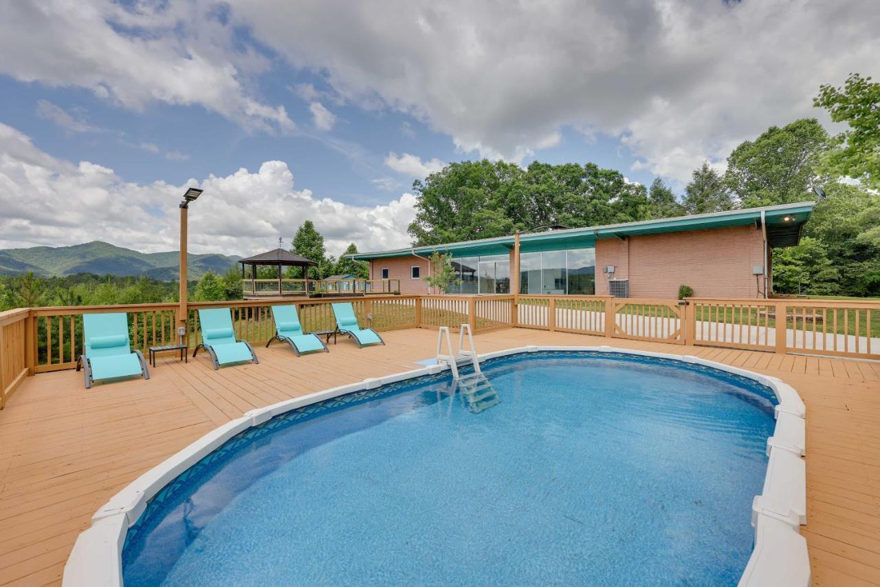 Stunning Copperhill Retreat With Mountain Views! Villa Luaran gambar