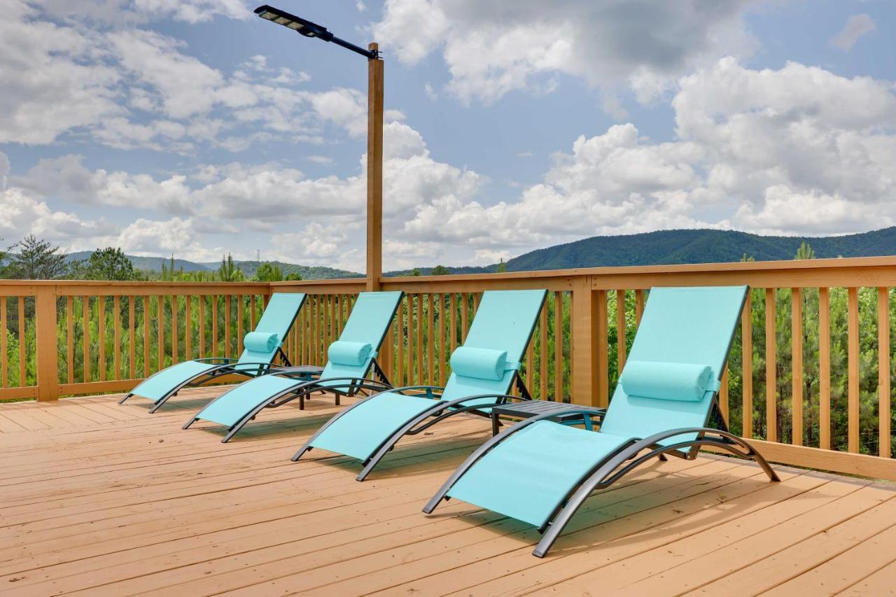 Stunning Copperhill Retreat With Mountain Views! Villa Luaran gambar