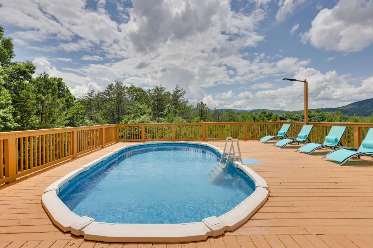 Stunning Copperhill Retreat With Mountain Views! Villa Luaran gambar