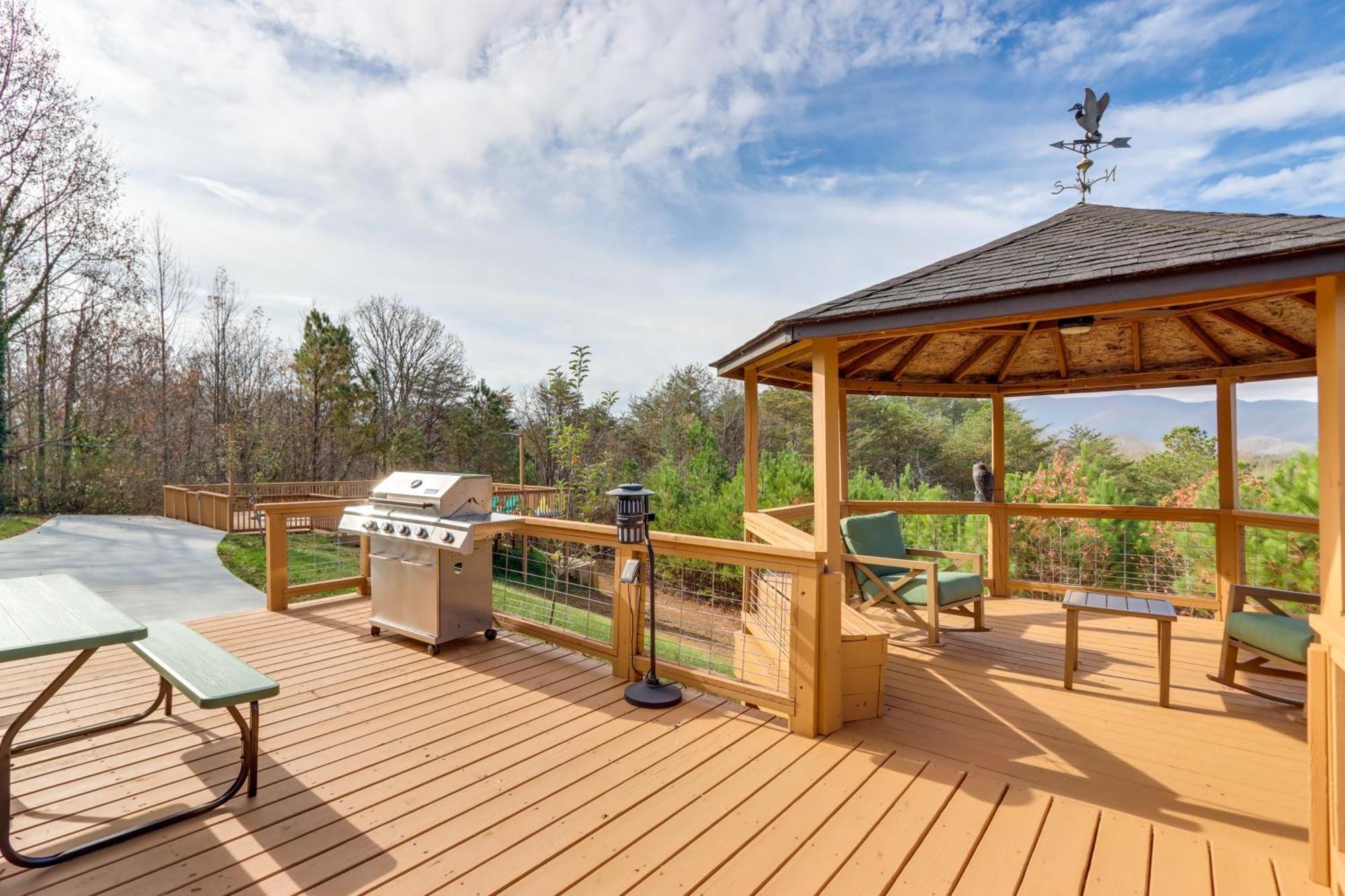 Stunning Copperhill Retreat With Mountain Views! Villa Luaran gambar