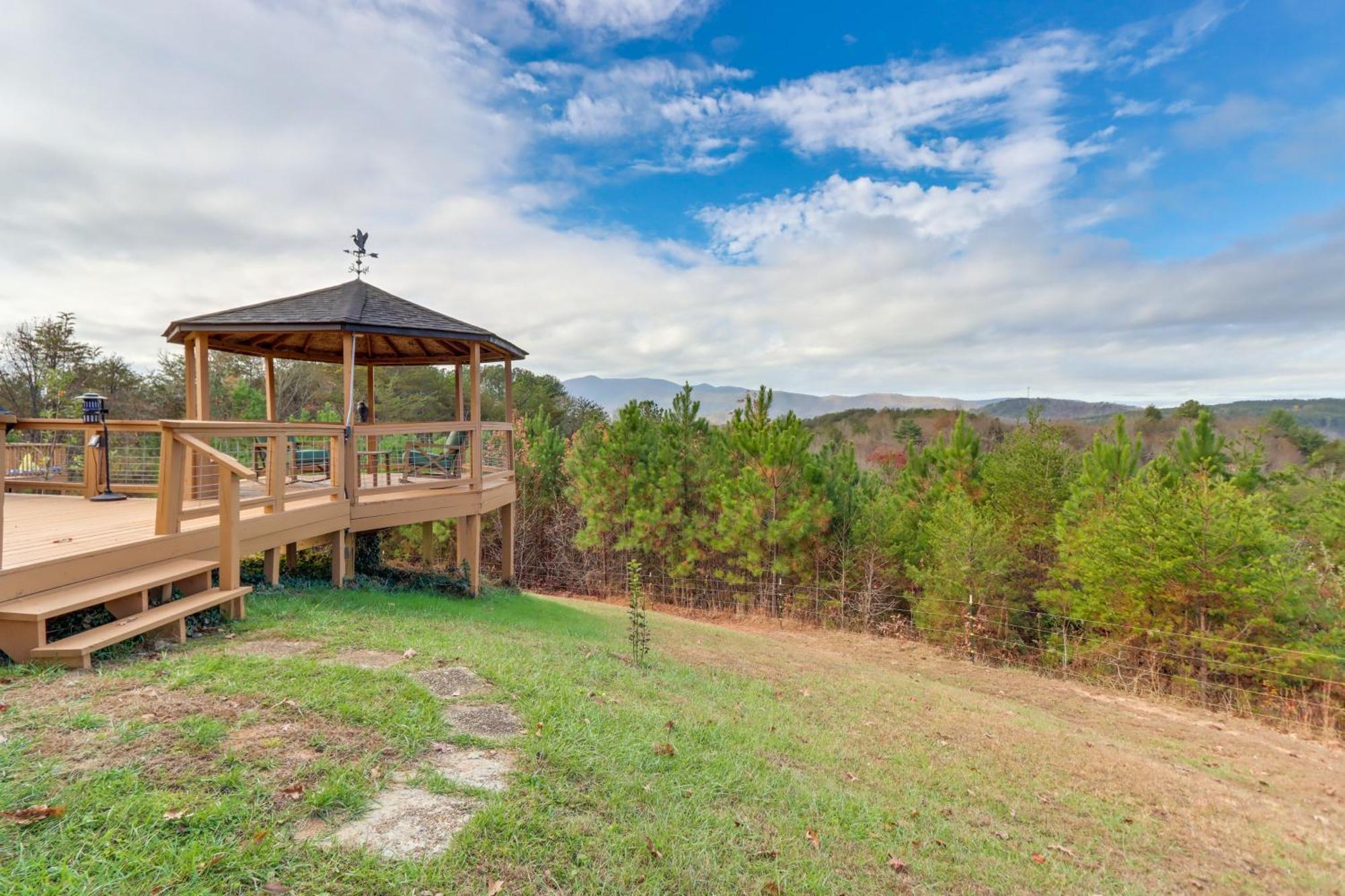 Stunning Copperhill Retreat With Mountain Views! Villa Luaran gambar